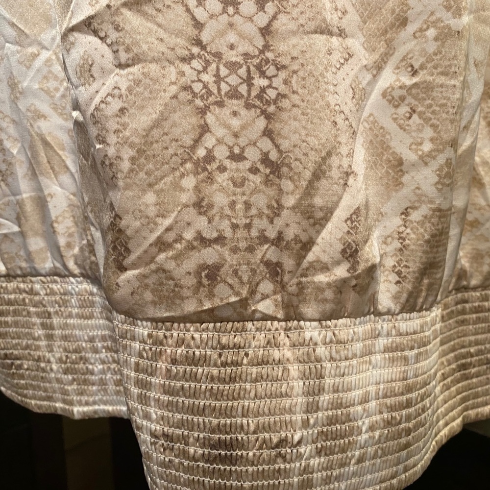 Whbm Halter Style Top W/ Snake Pattern - image 8